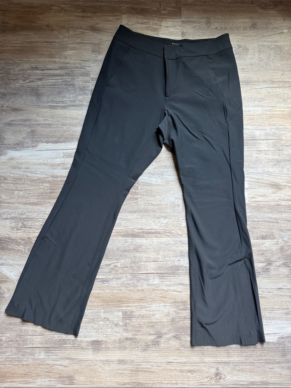 Athleta Petite Gray Stellar Flare Trouser
